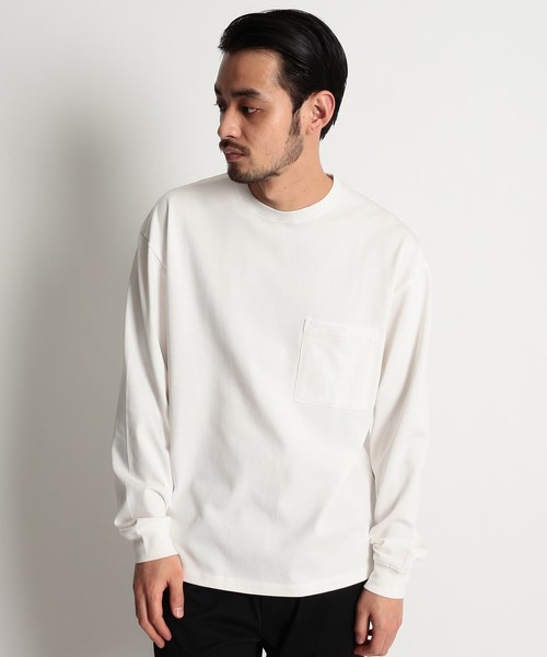 スーピマコットンロングtシャツ