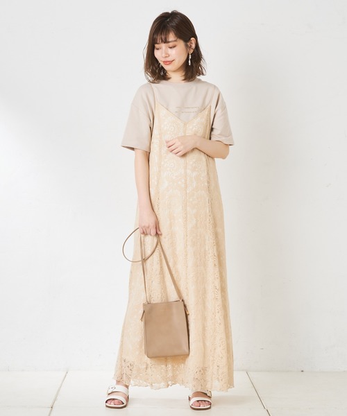 natural couture(ナチュラルクチュール)の「大人ロゴミニ裏毛プルオーバー(Tシャツ/カットソー・レディース・スミクロ/ベージュ/サックスブルー/オフホワイト・FREE)」の13枚目の写真