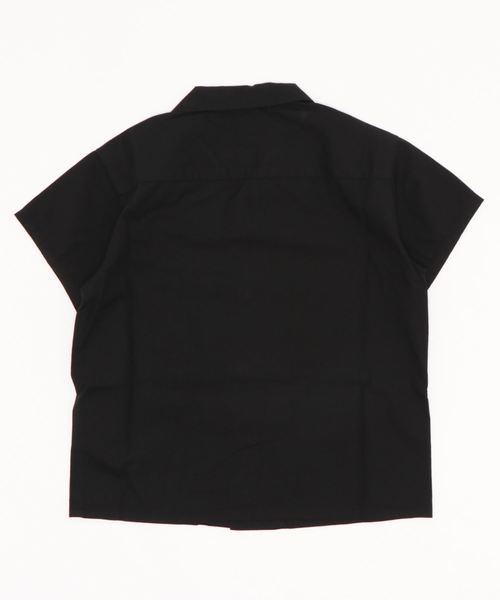 GLOBAL WORK（グローバルワーク）の「【キッズ】開襟ダブルポケシャツ/874979（シャツ/ブラウス・キッズ・ホワイト/ブラック/ネイビー・110cm/120cm/130cm/140cm/100cm）」の4枚目の写真