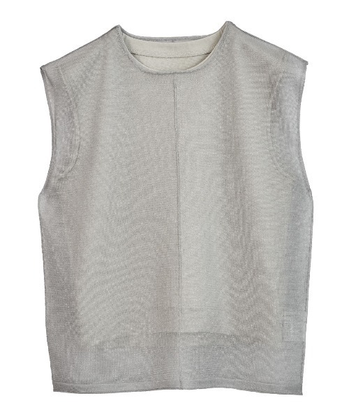Ameri（アメリ）の「SWEAT WITH SHEER TOP（Tシャツ/カットソー）」 - WEAR