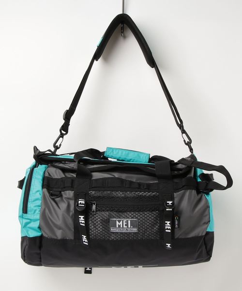MEI ダッフルバッグ 紫・黒・ピンク　3way 美品 MEI ダッフルバッグ 紫・黒・ピンク 3way 美品 - メルカリ