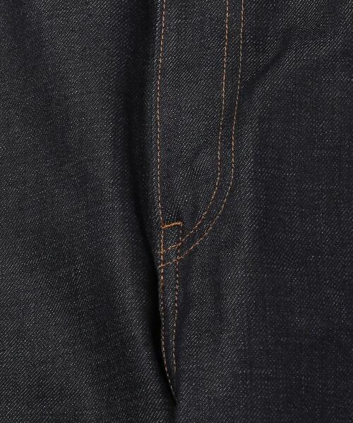 MONKEY TIME（モンキータイム）の「＜monkey time＞ SELVAGE DENIM ROLL UP STRIGHT/ロールアップデニム（デニムパンツ・メンズ・ブラック/ネイビー・LARGE/SMALL/MEDIUM）」の3枚目の写真