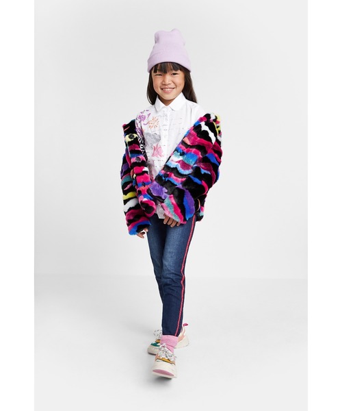 Desigual（デシグアル）の「シャツ長袖 HELENA（シャツ/ブラウス・キッズ・ホワイト・LL/M/L/3L/SS/S）」の3枚目の写真