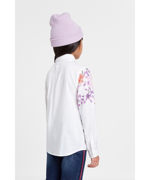 Desigual（デシグアル）の「シャツ長袖 HELENA（シャツ/ブラウス・キッズ・ホワイト・LL/M/L/3L/SS/S）」の4枚目の写真