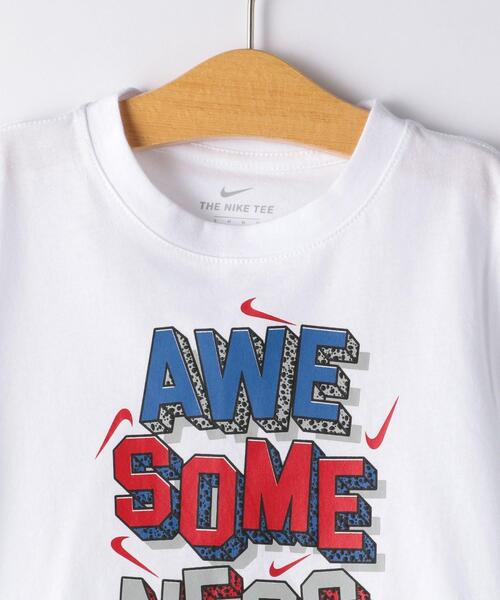 NIKE（ナイキ）の「〔WEB限定〕NIKE（ナイキ）ASN 90s S/S T（Tシャツ/カットソー・キッズ・ブラック/ホワイト・6:115cm/7:120cm/4:105cm/5:110cm）」の6枚目の写真