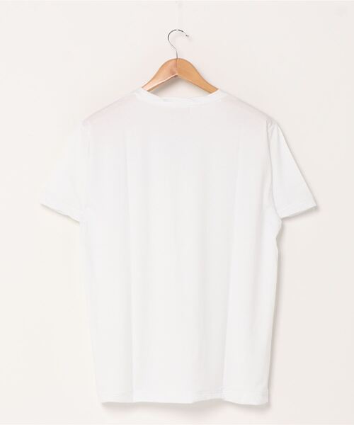 #Re:room（リルーム）の「ツイストリブRe:ワンポイントTシャツ（Tシャツ/カットソー・メンズ・ホワイト/チャコール/カーキ・SMALL/MEDIUM/LARGE）」の14枚目の写真