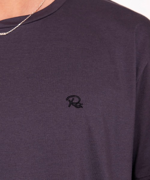 #Re:room（リルーム）の「ツイストリブRe:ワンポイントTシャツ（Tシャツ/カットソー・メンズ・ホワイト/チャコール/カーキ・SMALL/MEDIUM/LARGE）」の22枚目の写真