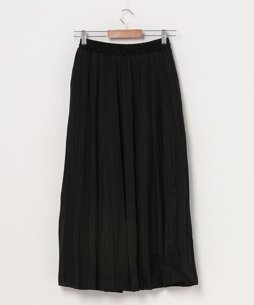 WEGO（ウィゴー）の「WEGO/サテンプリーツロングスカート（スカート・レディース・ブラック/パープル・FREE）」の7枚目の写真