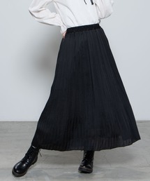 WEGO | WEGO/サテンプリーツロングスカート(スカート)