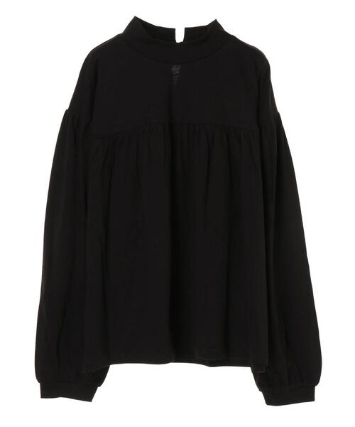 AMERICAN HOLIC(アメリカンホリック)の「ハイネックギャザーカットプルオーバー *(Tシャツ/カットソー・レディース・ベージュ/オフホワイト/ブラック・FREE)」の20枚目の写真