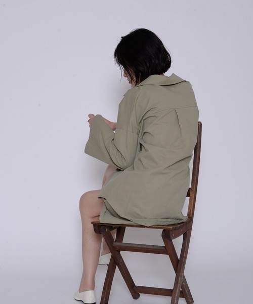 ECRIRE（エクリール）の「ワンマイルセットアップ（セットアップ・レディース・ブラック/カーキ・フリー）」の9枚目の写真