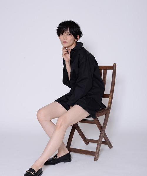 ECRIRE（エクリール）の「ワンマイルセットアップ（セットアップ・レディース・ブラック/カーキ・フリー）」の3枚目の写真