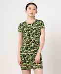 A BATHING APEボディコン ワンピース A BATHING APE（アベイシングエイプ）の「1ST CAMO BODYCON TEE
