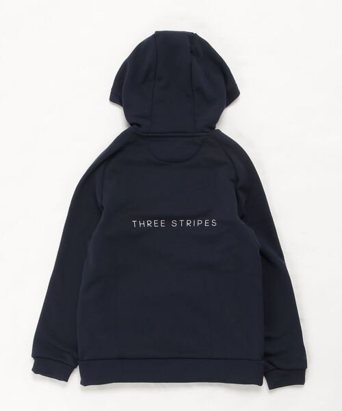 adidas（アディダス）の「アディダス adidas BTRPOBOSスウェットフーディ（パーカー・キッズ・ネイビー/ブラック/マスタード・150cm/130cm/160cm/140cm/120cm）」の4枚目の写真