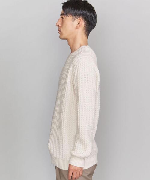 BEAUTY&amp;YOUTH UNITED ARROWS - 【試着のみ】roku カシミヤワッフルニット 6(ROKU) BEAUTY & YOUTH UNITED ARROWS(ロクビューティーアンド
