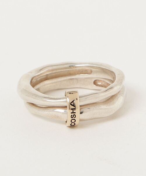 Scosha スコーシャ Double Band Gold リング Scosha スコーシャ のファッション通販 Zozotown