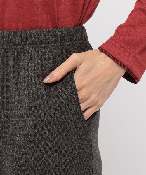 DECOY SINCE 1981(デコイシンスイチキュウハチイチ)の「裏起毛テーパードパンツ(その他パンツ・レディース・チャコールグレー/ブラウン・L/M/LL)」の6枚目の写真