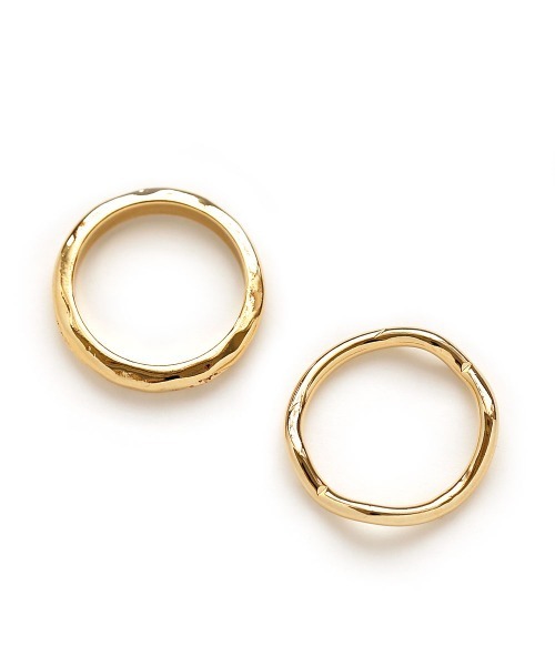 colleca la(コレカラ)の「ノットデザインのセットリング(リング・レディース・シルバー/ゴールド・FREE)」の8枚目の写真