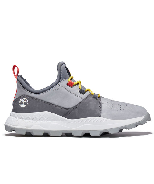 スニーカー ブルックリン ブルックリン レザー シューズ メンズ オックスフォード ミディアムグレー スニーカー Timberland ティンバーランド のファッション オックスフォード