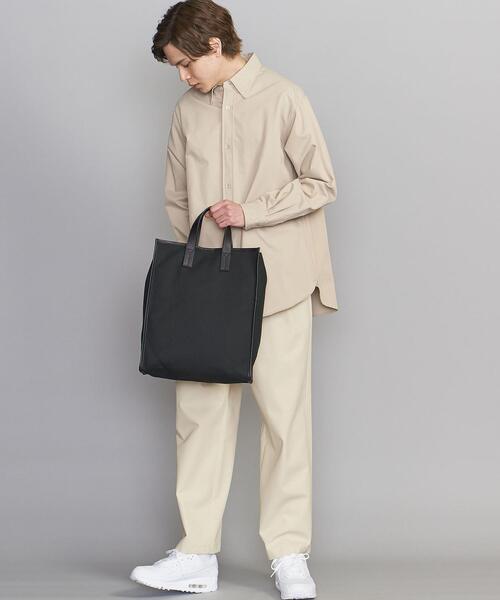 BEAUTY&YOUTH UNITED ARROWS(ビューティーアンドユースユナイテッドアローズ)の「BY ヘリンボーン トートバッグ(トートバッグ・メンズ・ホワイト/ブラック・FREE)」の7枚目の写真