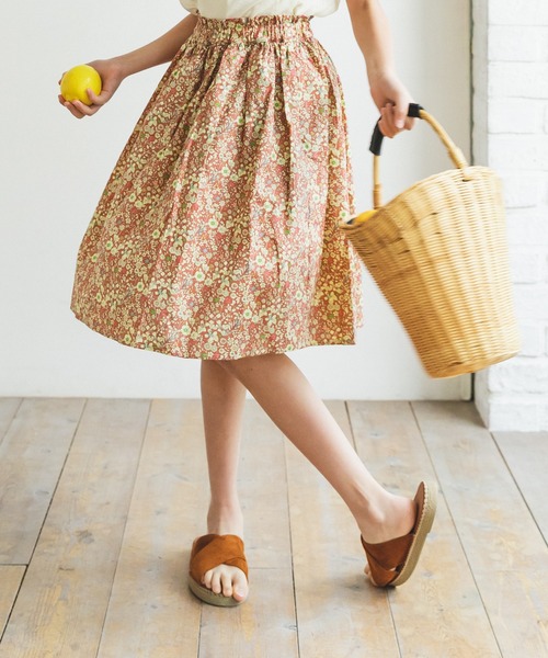 pairmanon（ペアマノン）の「【柔らかストレッチ】総柄 1分丈レギンス付きスカッツ（その他パンツ・キッズ・イエロー/アッシュブラウン/グレー系その他5/ホワイト系その他2/ブラック系その他4/オレンジ系その他/ベージュ系その他7/ホワイト系その他/サーモンピンク/パープル/ライトグリーン/ブラック系その他5/ピンク系その他3/ホワイト系その他3/ブルー系その他/レッド系その他/ベージュ系その他/パープル系その他/ブラック系その他2/ベージュ系その他3/ブラウン系その他/ベージュ系その他4/ドット・140/90/120/100/110/150/130）」の19枚目の写真