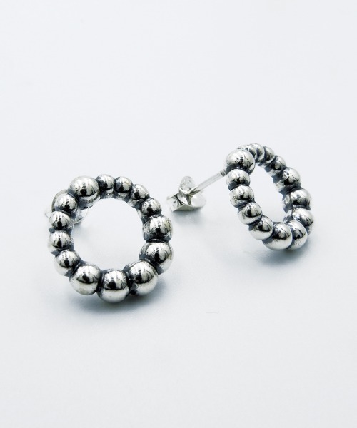 【セール】【925 SILVER ACC】ボールリングピアスSV925(OG)（ピアス（両耳用））｜TONE SELECT GOODS（トーンセレクトグッズ）