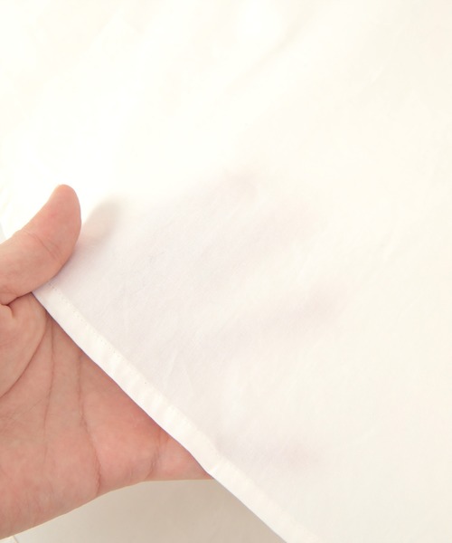 titivate(ティティベイト)の「バック釦ボートネックシャツ(シャツ/ブラウス・レディース・オフホワイト/ライトグレー/ブルー系その他・S/M)」の11枚目の写真