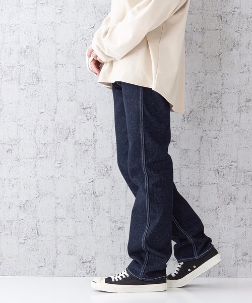 Levi's RED（リーバイスレッド）の「【LEVI'S/リーバイス】ＲＥＤ　ＬＲ５０５　ストレート　ＯＷ　デニム/ジーンズ　ルーズストレートシルエット/ワイドパンツ　サステイナブルヘンプ素材（デニムパンツ・メンズ・ワンウォッシュ・32inch/30inch/28inch/34inch/31inch/29inch/33inch）」の6枚目の写真