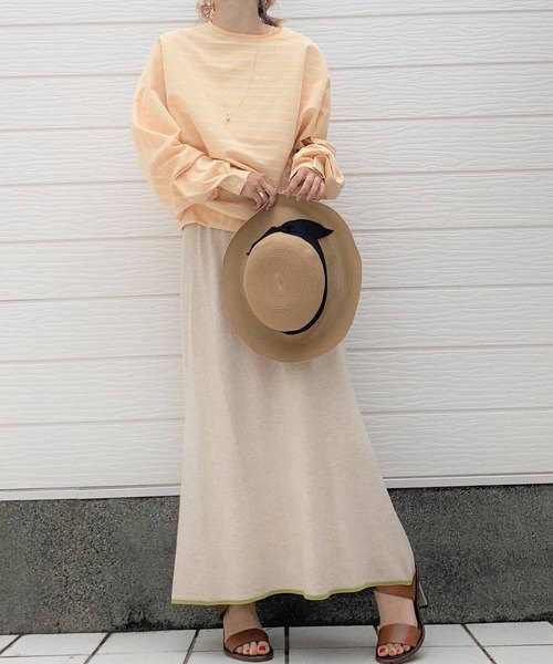 Q(キュー)の「軽量リボンキャペリン(ハット・レディース・ダークブラウン/キャメル・ONE SIZE)」の8枚目の写真