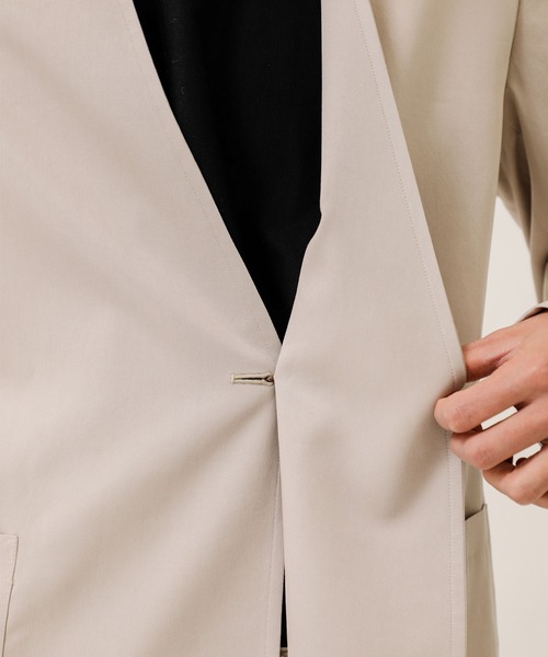 RAINMAKER】BELTED JACKET RAINMAKER】STRETCH BELTED JACKET