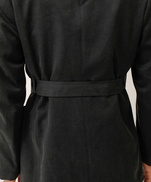 RAINMAKER】BELTED JACKET RAINMAKER】STRETCH BELTED JACKET