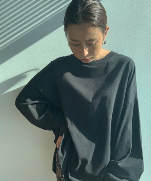 クレドナ　boyfriendルーズtee CREDONA（クレドナ）の「Boyfriend L/S Tee（Tシャツ/カットソー