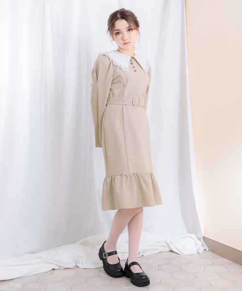 アイラインレディワンピース ワンピース Dearmyloverose ディアマイラブローズ のファッション通販 Zozotown