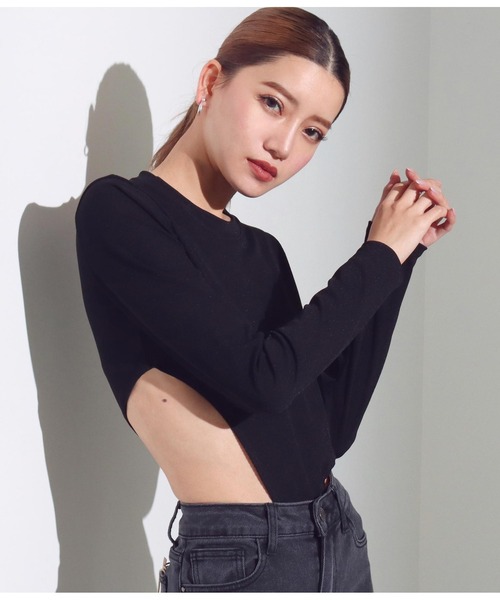 売れ筋商品|||マッシモ ドゥッティ Tシャツ レディース トップス Top - grey Massimo Dutti(マッシモドゥッティ) Tシャツ・カットソー