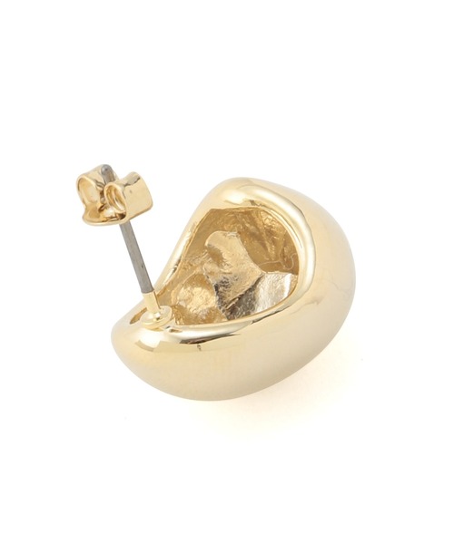 ADAM ET ROPE'(アダムエロペ)の「【LES BIJOUX】ドロップサーキュラーピアス(ピアス(両耳用)・レディース・ゴールド/シルバー・FREE)」の3枚目の写真