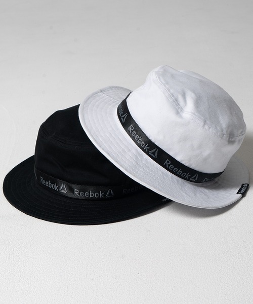 Reebok（リーボック）の「【Reebok/リーボック】ロゴテープ バケットハット/撥水加工（ハット・メンズ・ホワイト/ブラック・FREE）」の11枚目の写真