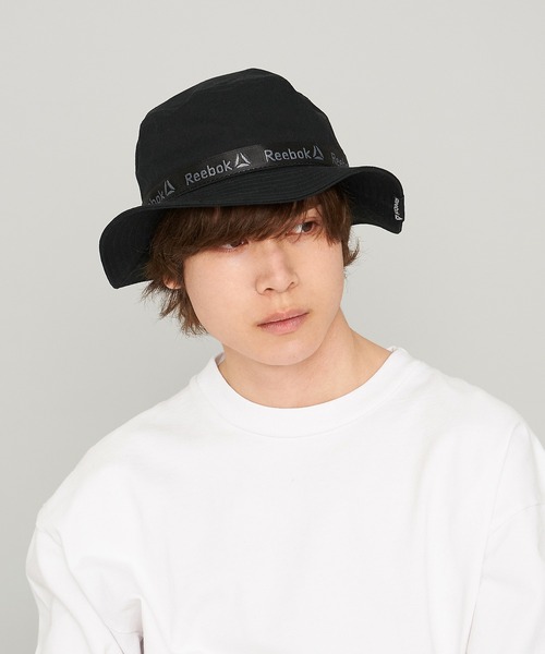 Reebok（リーボック）の「【Reebok/リーボック】ロゴテープ バケットハット/撥水加工（ハット・メンズ・ホワイト/ブラック・FREE）」の10枚目の写真