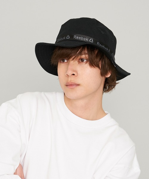 Reebok（リーボック）の「【Reebok/リーボック】ロゴテープ バケットハット/撥水加工（ハット・メンズ・ホワイト/ブラック・FREE）」の12枚目の写真