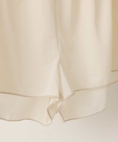 a.v.v（アーヴェヴェ）の「【a.v.v Charme/セットアップ対応】ドローイングタッチハイウエストテーパードパンツ（スラックス・レディース・ベージュ・38/36/40）」の17枚目の写真