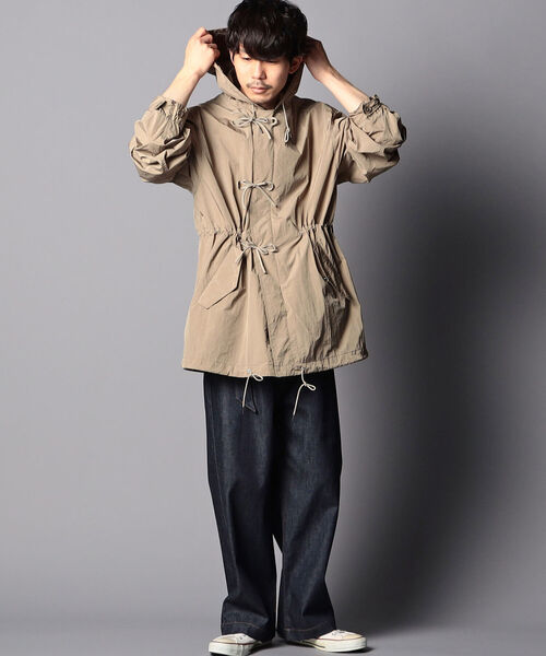 GLOSTER(グロスター)の「【unlume/アンルーム】CHARLES PARKA スノーパーカー(マウンテンパーカー・メンズ・ブラック/ベージュ・M/L)」の12枚目の写真