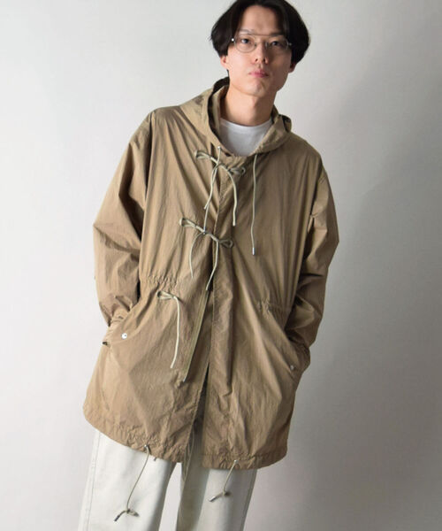 GLOSTER(グロスター)の「【unlume/アンルーム】CHARLES PARKA スノーパーカー(マウンテンパーカー・メンズ・ブラック/ベージュ・M/L)」の18枚目の写真