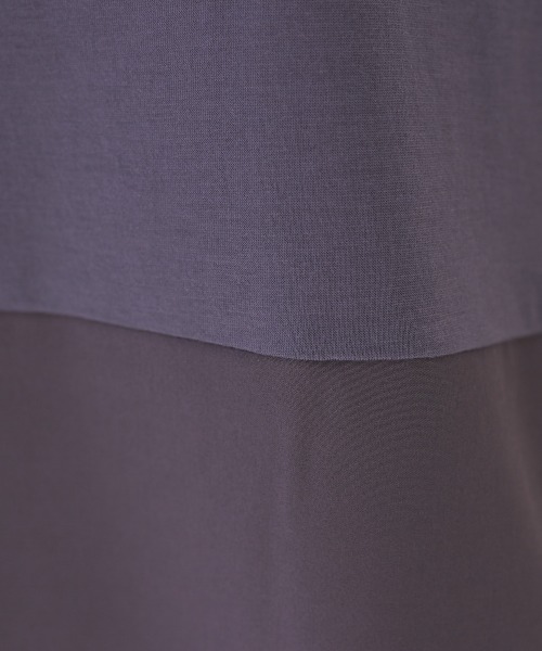 abahouse mavie(アバハウスマヴィ)の「ecru シャツヘムインナータンクショート(タンクトップ・レディース・チャコールグレー/グレイッシュベージュ/ホワイト・フリー)」の21枚目の写真