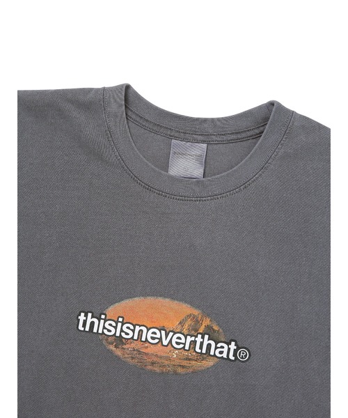 thisisneverthat(ディスイズネバーザット)の「21SSM OVERDYED MARS TEE(Tシャツ/カットソー・メンズ・チャコールグレー/レッド/オリーブ/ダークインディゴブルー・S/M/L/XL)」の13枚目の写真