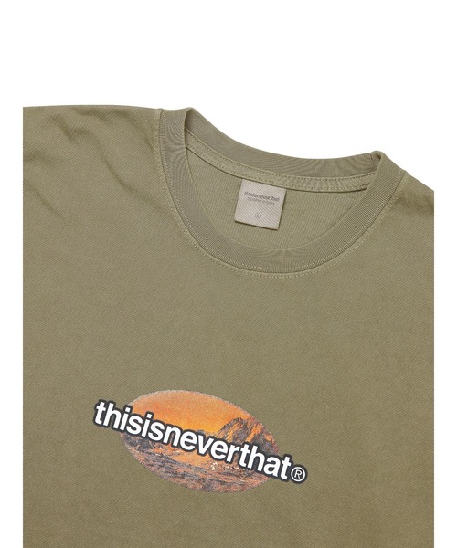 thisisneverthat(ディスイズネバーザット)の「21SSM OVERDYED MARS TEE(Tシャツ/カットソー・メンズ・チャコールグレー/レッド/オリーブ/ダークインディゴブルー・S/M/L/XL)」の17枚目の写真