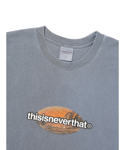 thisisneverthat(ディスイズネバーザット)の「21SSM OVERDYED MARS TEE(Tシャツ/カットソー・メンズ・チャコールグレー/レッド/オリーブ/ダークインディゴブルー・S/M/L/XL)」の11枚目の写真