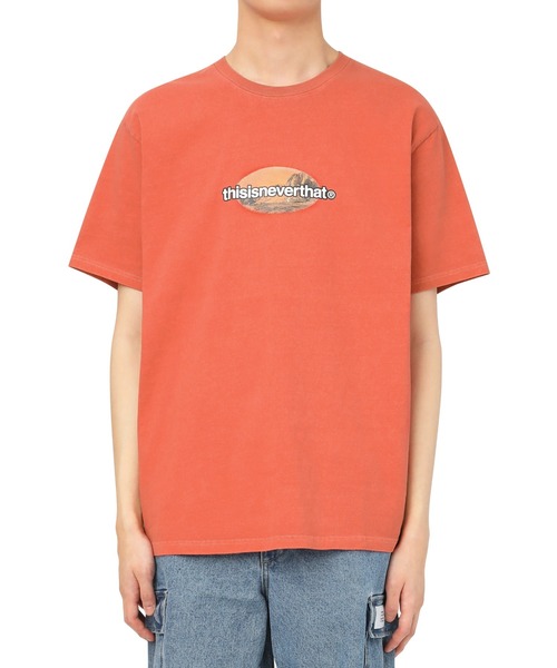 thisisneverthat(ディスイズネバーザット)の「21SSM OVERDYED MARS TEE(Tシャツ/カットソー・メンズ・チャコールグレー/レッド/オリーブ/ダークインディゴブルー・S/M/L/XL)」の6枚目の写真