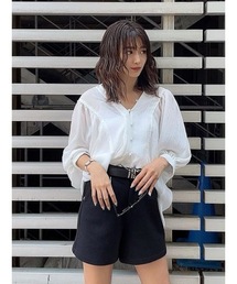 ボリュームスリーブギャザーＢｌｏｕｓｅ