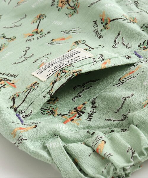 BREEZE（ブリーズ）の「もっとスズシー3柄パンツ 5分丈（その他パンツ・キッズ・ベージュ/ミント/その他2・120/130/140/100/110/150/90）」の10枚目の写真