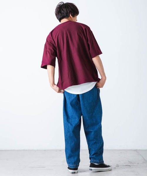 WEGO（ウィゴー）の「WEGO/ワッフルラウンドタンクトップ（タンクトップ・メンズ・ブラック/杢グレー/ホワイト・MEDIUM/SMALL/LARGE）」の12枚目の写真