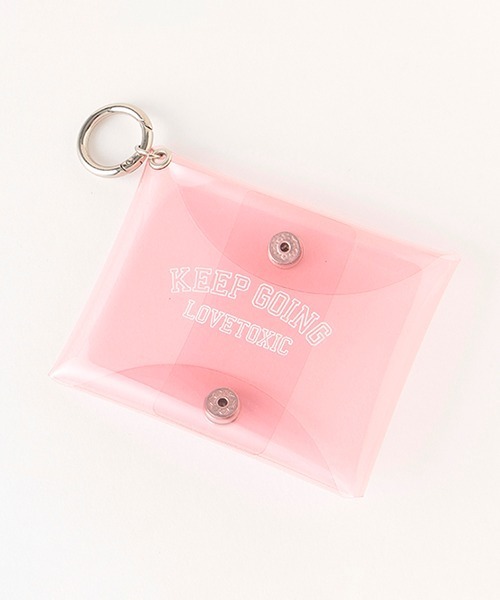 LOVETOXIC（ラブトキシック）の「カラフルクリアミニポーチ（ポーチ・キッズ・イエロー/ライトグリーン/ピンク/ラベンダー/サックスブルー・FREE）」の5枚目の写真